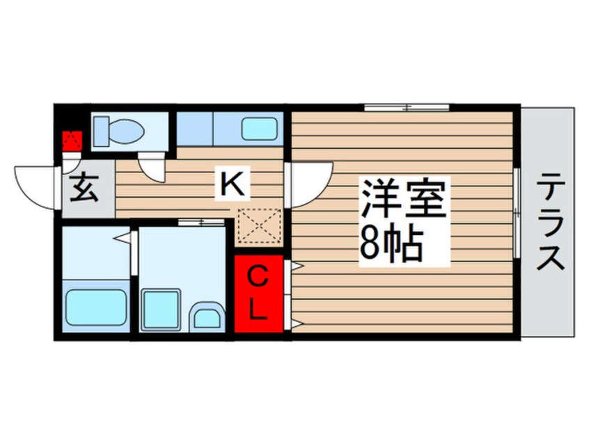 間取図 ソレイユ