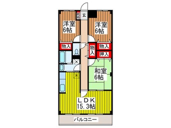 間取図 ア－バンコート