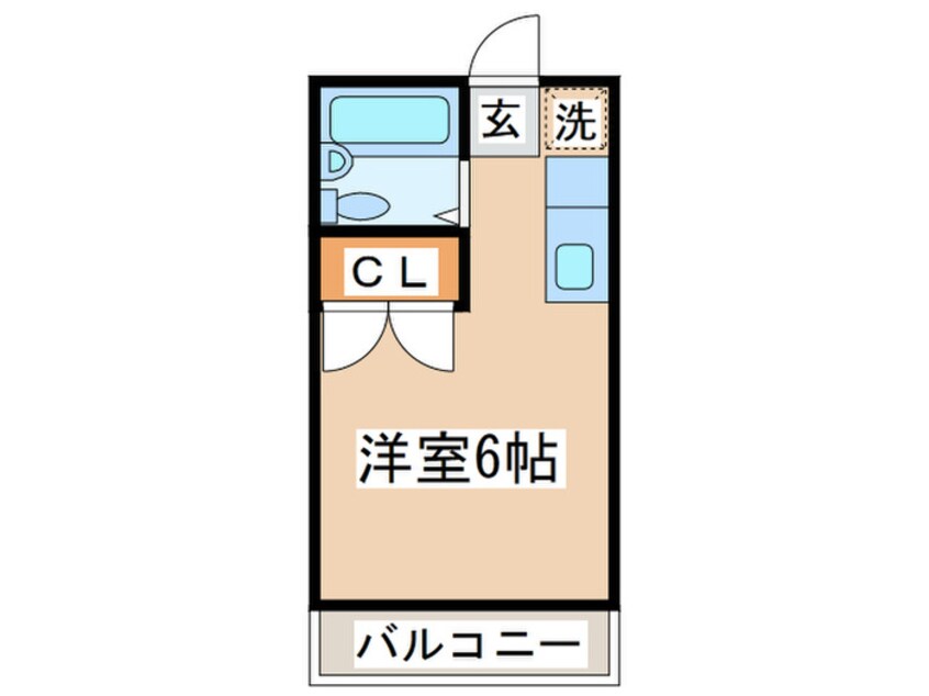 間取図 フェニックス盛高(1～6号室)