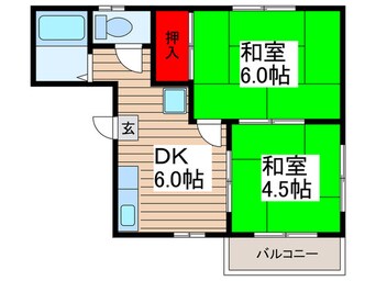 間取図 ベアマンション