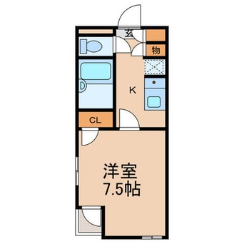 間取図 CUBIC Square (ｷｭｰﾋﾞｯｸｽｸｴｱ)