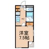 ＣＵＢＩＣ Ｓｑｕａｒｅ 1Kの間取り