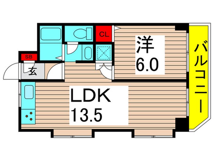間取り図 エスポワ－ル東和第２