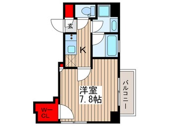 間取図 クレストコートTS吾妻橋