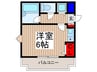 モンシャト－参番館 1Rの間取り