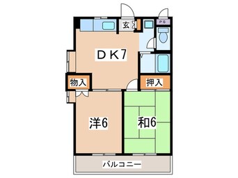 間取図 リバースハイム