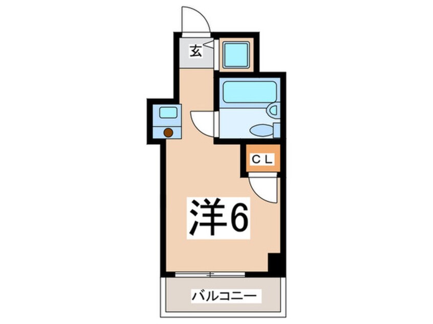 間取図 ＴＯＰ桜木町（３０４）
