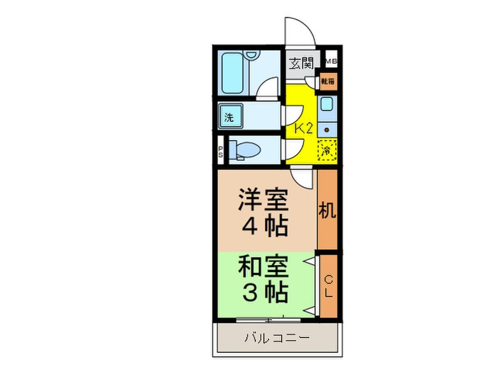 間取り図 ＢＥＳ明大前コ－ト