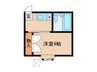 メゾンパステル 1Rの間取り