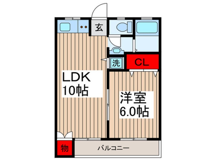 間取図 光マンション