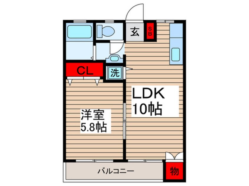 間取図 光マンション