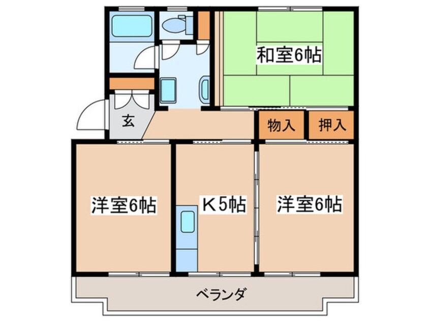 間取図 第１寿ハイツ