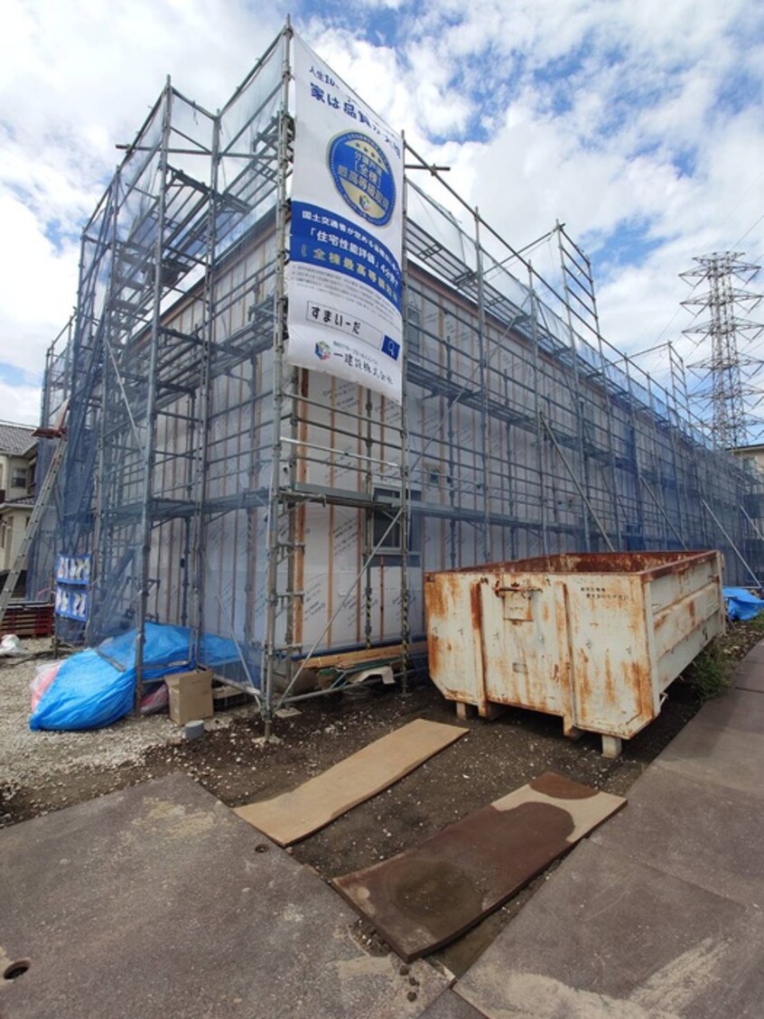 建築中 リーブルファイン草加青柳Ⅰ