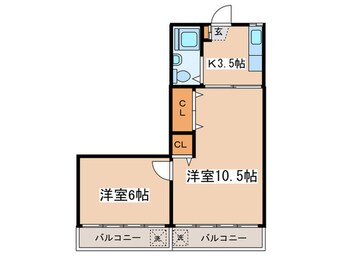 間取図 都ビルディング（３Ｆ）