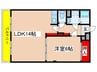パストラル新百合ヶ丘 1LDKの間取り