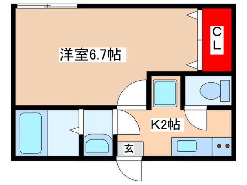 間取図 Ambition百合丘