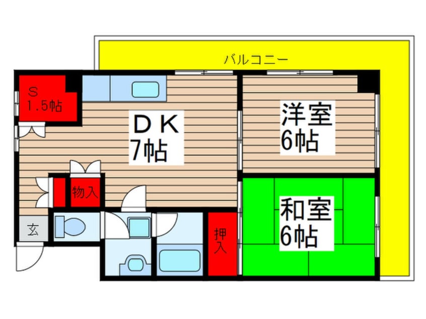 間取図 グレ－スハイム北見