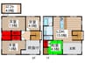 栗原様方貸家１号棟 4LDKの間取り
