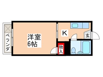 間取図 ワールドハイツ国立