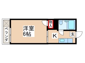 間取図 ワールドハイツ国立