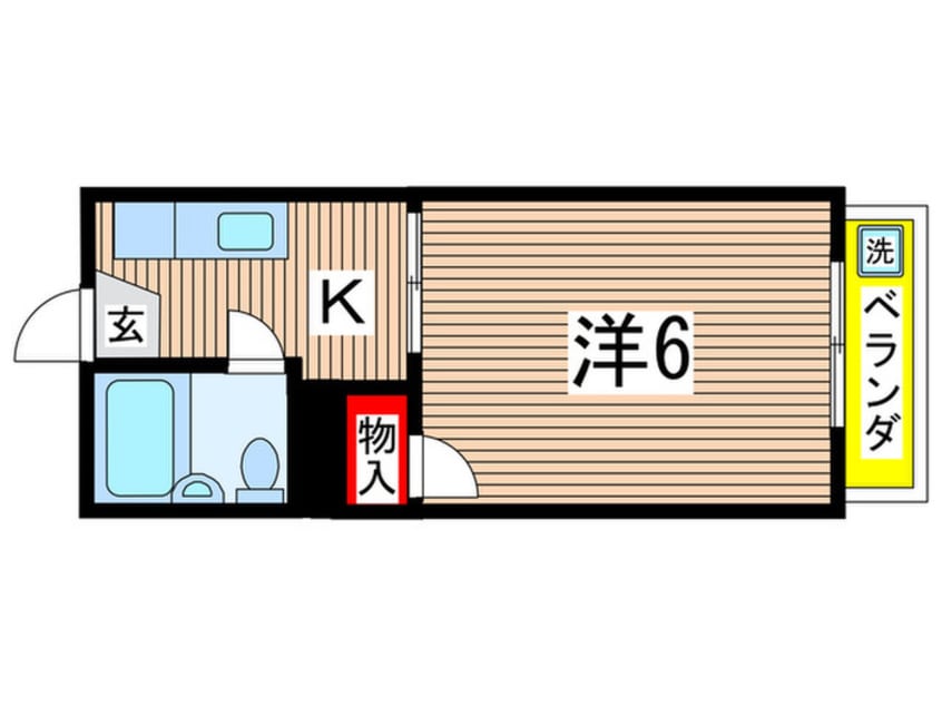 間取図 ワールドハイツ国立