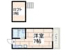 アスティ－藤が丘 1Rの間取り