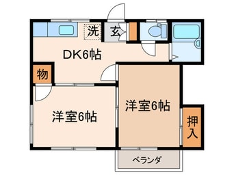 間取図 ウイングスⅡ
