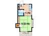 メゾンはなこ 1Kの間取り