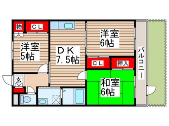 間取図 ジュネスファミーユ