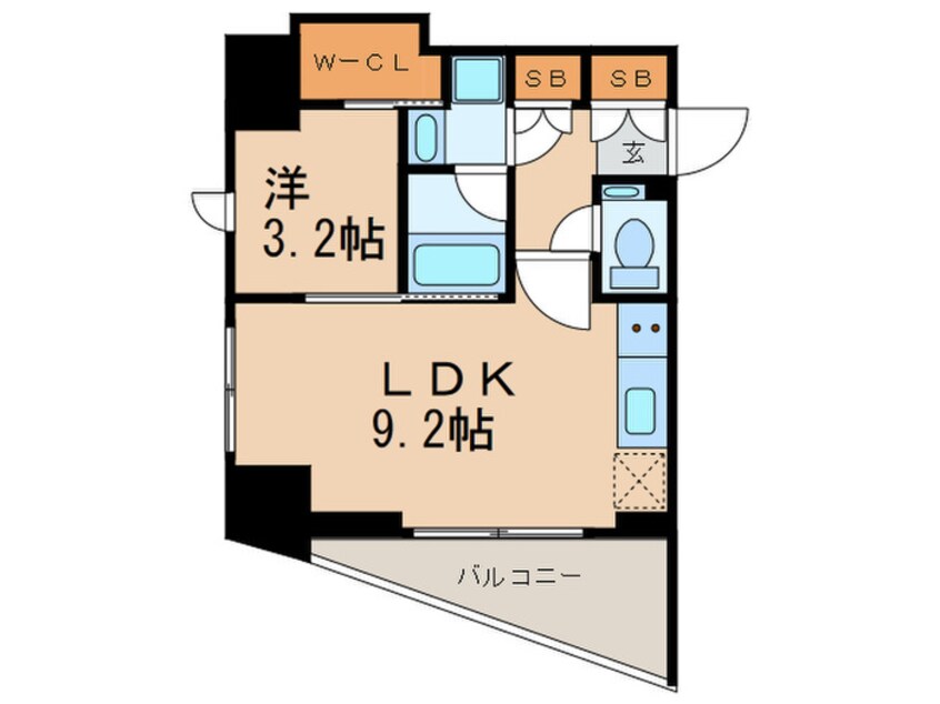 間取図 ミュプレ表参道