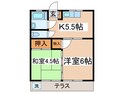 コーポ八木の間取図