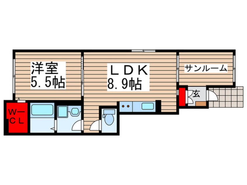 間取図 ヴィラ・アルモニア