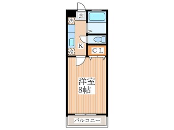 間取図 シャトーブリリアント