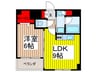 ソアラノ－ム北浦和 1LDKの間取り