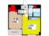 ソアラノ－ム北浦和 1LDKの間取り