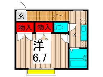 間取図 リバーサイドホシノⅣ