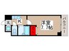 第23新井ビル 1Kの間取り