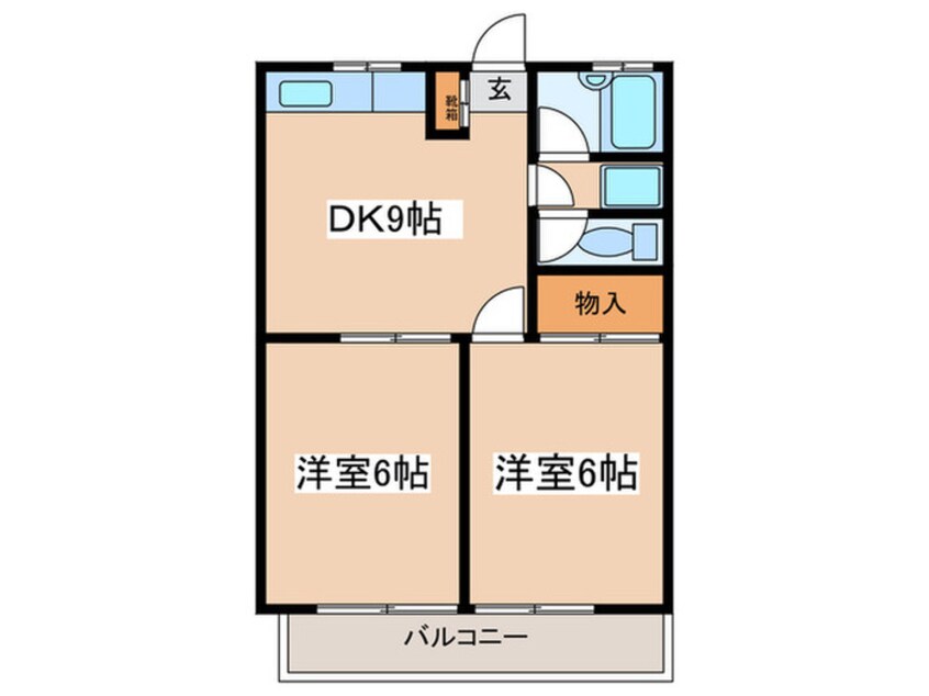 間取図 パークアベニュー