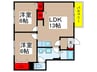 ヴィラアンソレイユ 2LDKの間取り