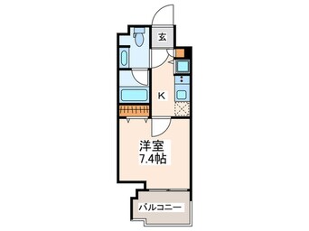 間取図 ミリアレジデンス新宿御苑