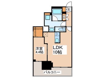 間取図 ミリアレジデンス新宿御苑