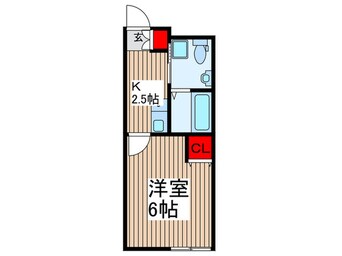 間取図 カインドネス所沢宮本町B棟