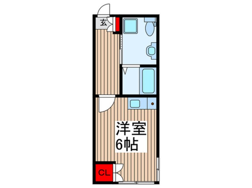 間取図 カインドネス所沢宮本町B棟