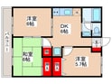 ラ・デッサンの間取図