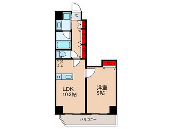 間取図 グランフェリシア巣鴨