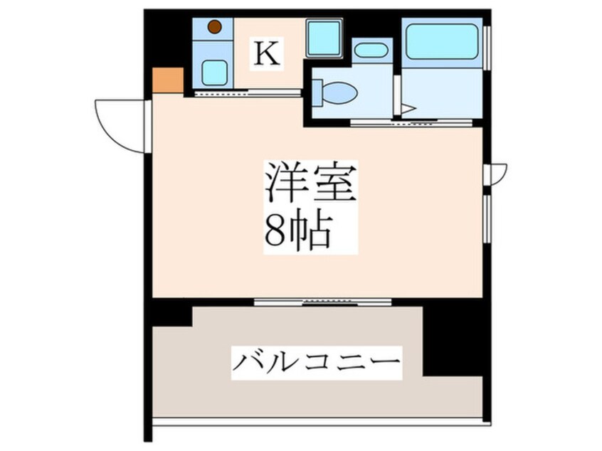 間取図 レジディア市谷薬王寺