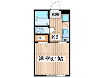 間取図 カーサ西調布