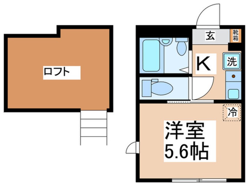 間取図 コンフォール菊名