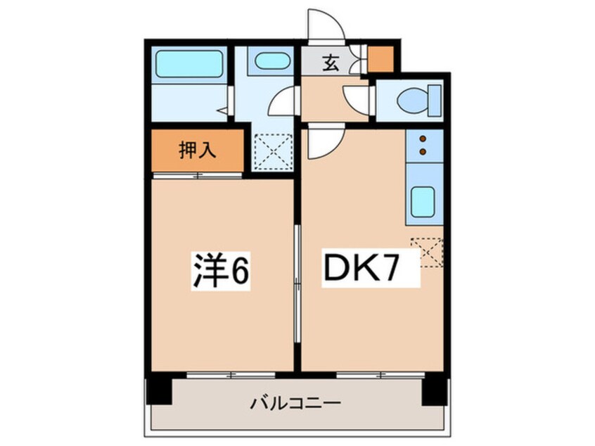 間取図 ＴＯＰ　ＨＩＬＬ