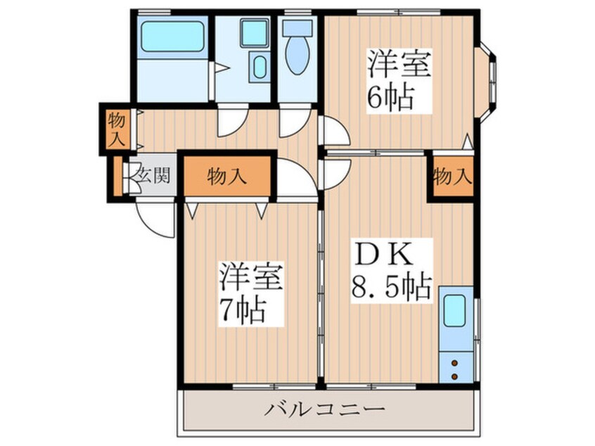 間取図 アッサンブラ－ジュ